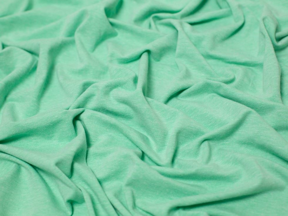 Minerva Melange Cotton Jersey Stretch Knit Fabric 150cm / 60" Wide - per metre - Picture 55 of 55