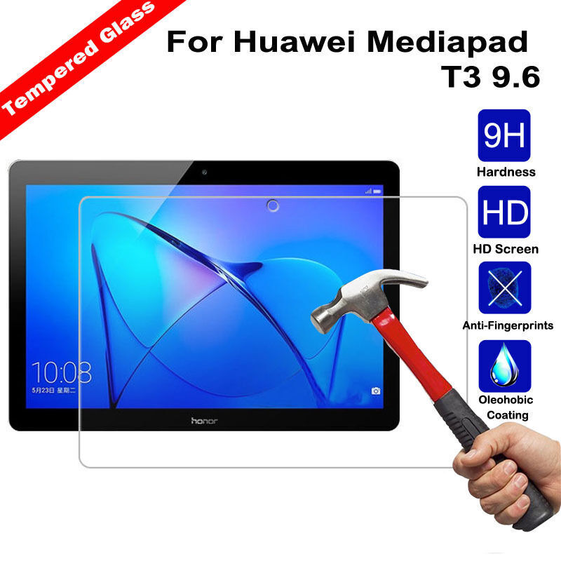 2Pcs Huawei Mediapad T3 10 Tempered Glass Screen Protector Protection Cover Film - Picture 22 of 22