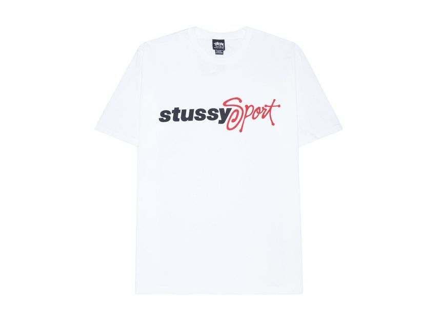 Stussy Sport Script Tee Black Navy Camo White 4colors Size S-XXL