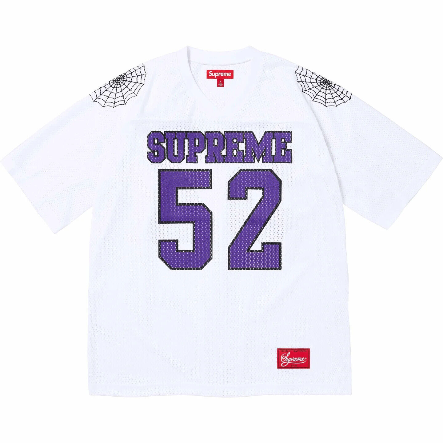 シャツ Supreme Spiderweb Football Jersey ORANGE Supreme Spiderweb Football Jersey Orange Men's - SS24 - US