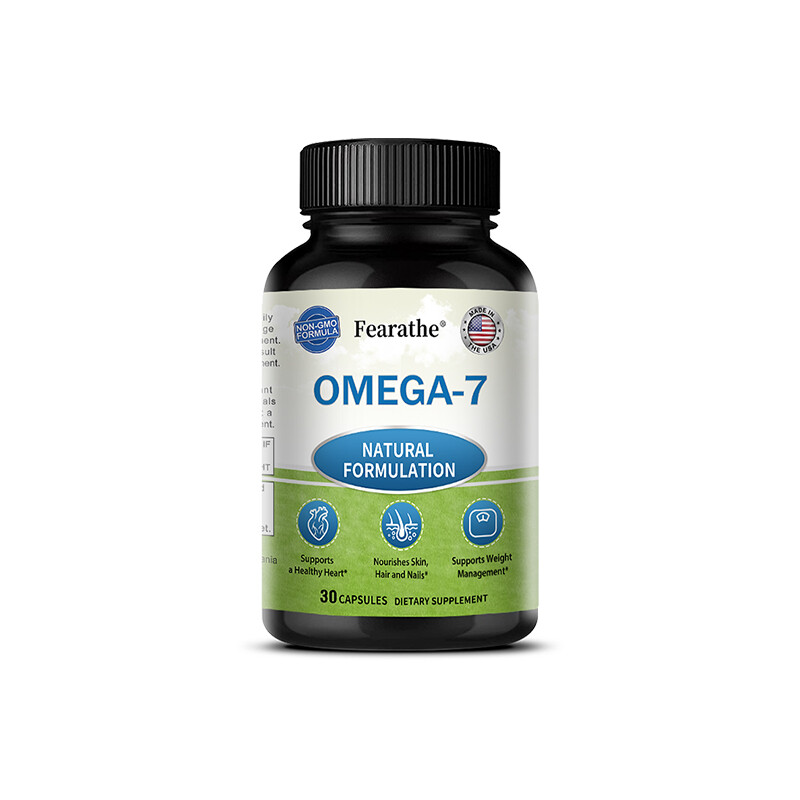Omega-7 Sea Buckthorn Oil Capsules 900mg | 30 to 120 Capsules