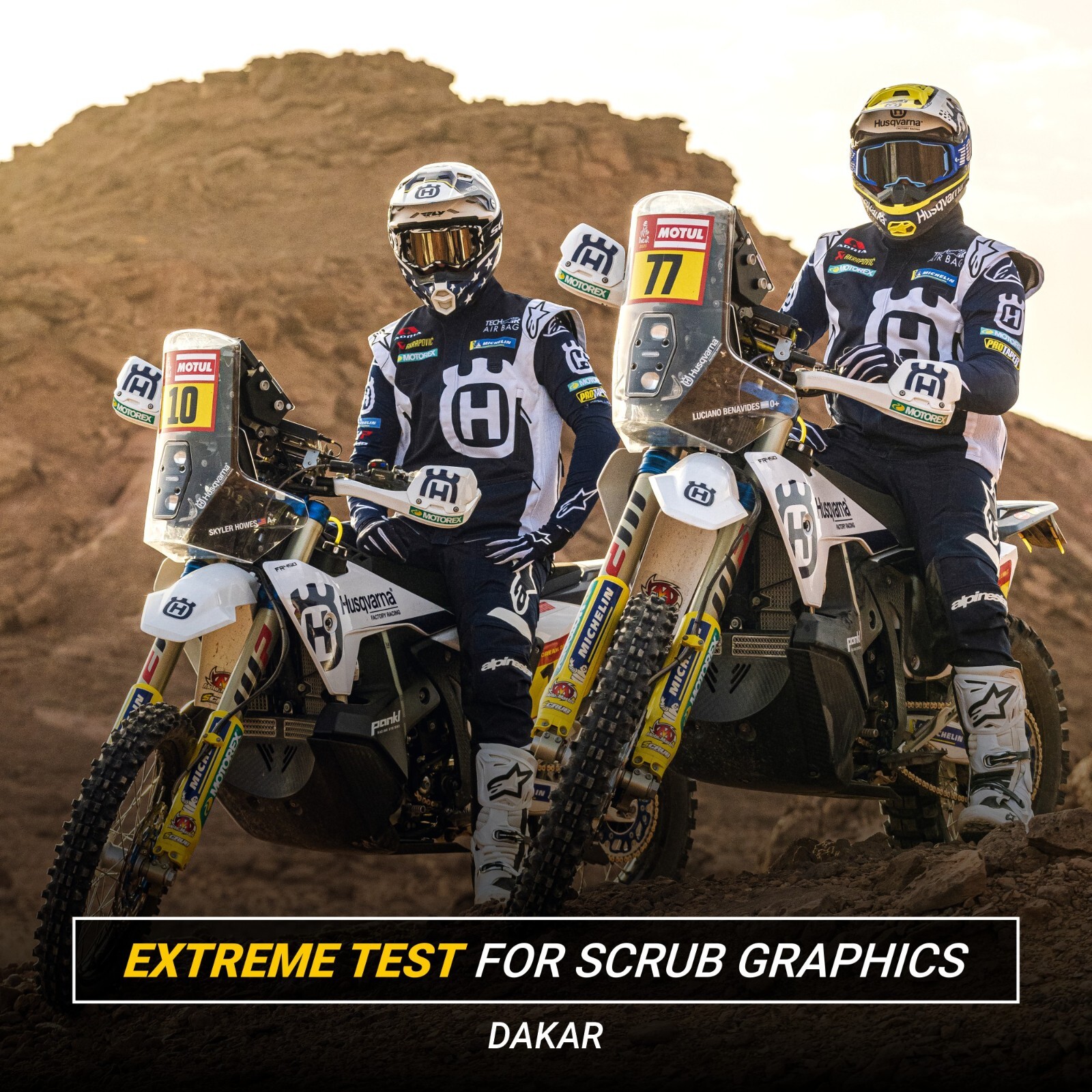 KTM graphics SMC-R 690 2019 2020 2021 2022 2023 SCRUB decals stickers Supermoto