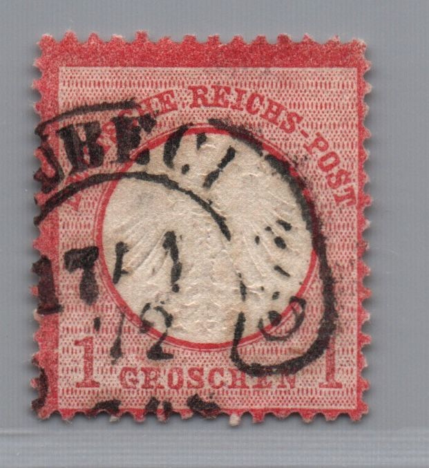 German Reich Michel number 4 stamped