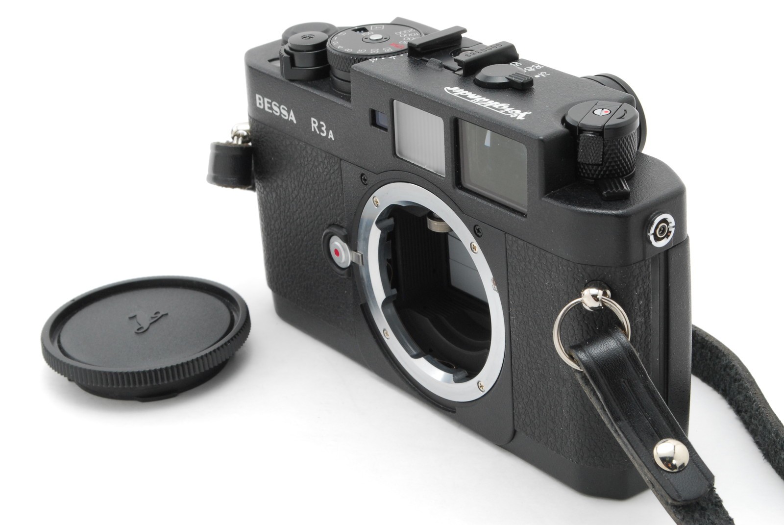 [TOP MINT] VOIGTLANDER Bessa R3A Black Rangefinder 35mm Film Camera ...