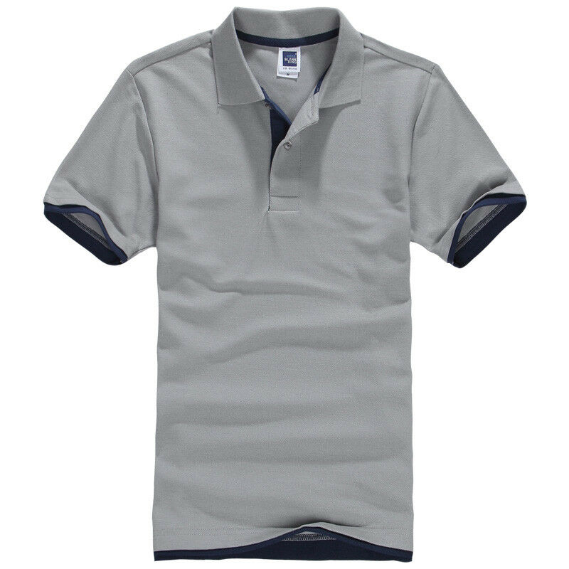 AU SELLER Classic Men’s Adults Cotton Plain Basic Golf Polo Lapel T-Shirt mt002