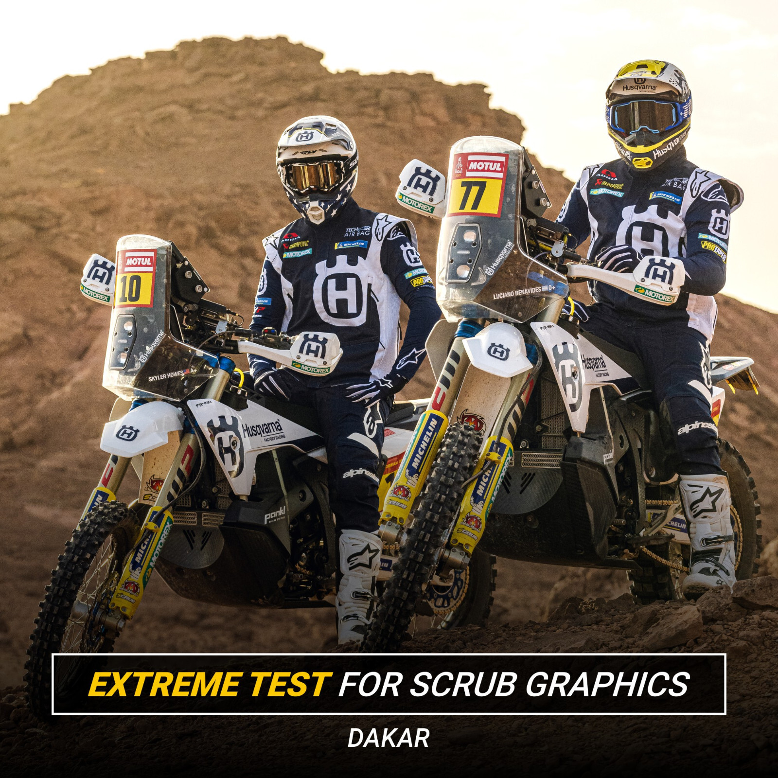 KTM Graphics SX SXf 125 150 250 350 450 - 2016 2017 2018 Decals SCRUB