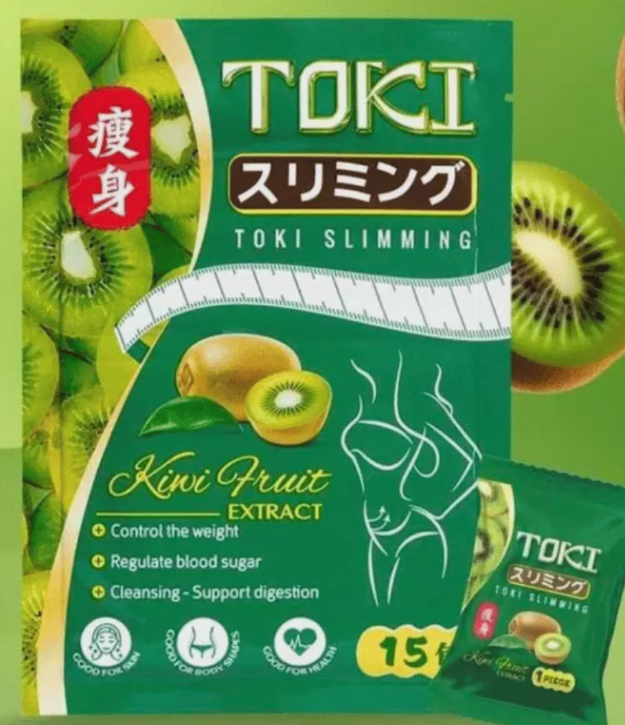 TOKI Candy Detox Kiwi Geschmack Gewichtsverlust Ergänzung Wählen Sie Ihre...