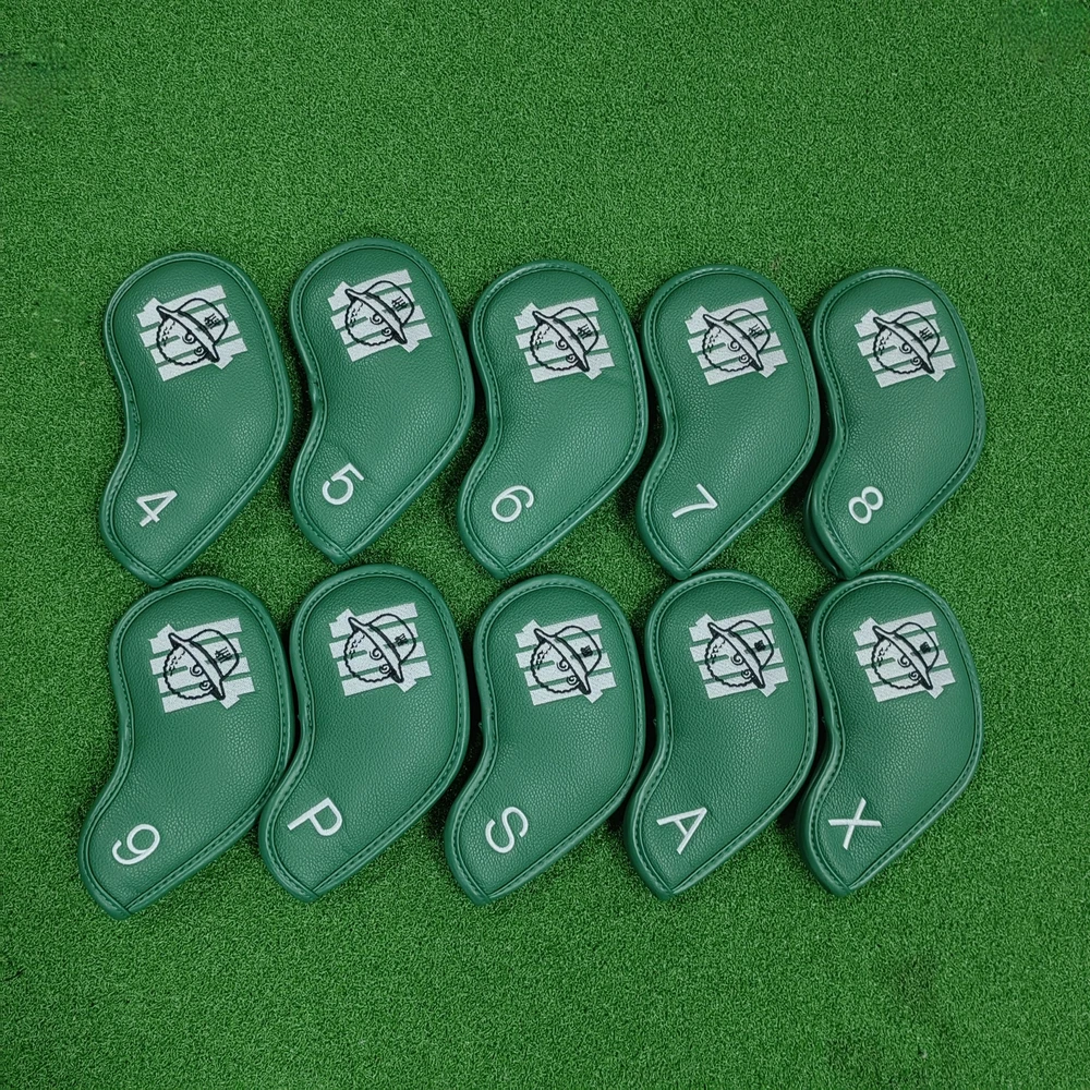 New Five bars Golf Club Cover Driver Wood Hybrid Iron Cover 135UT Black White - Picture 25 of 36