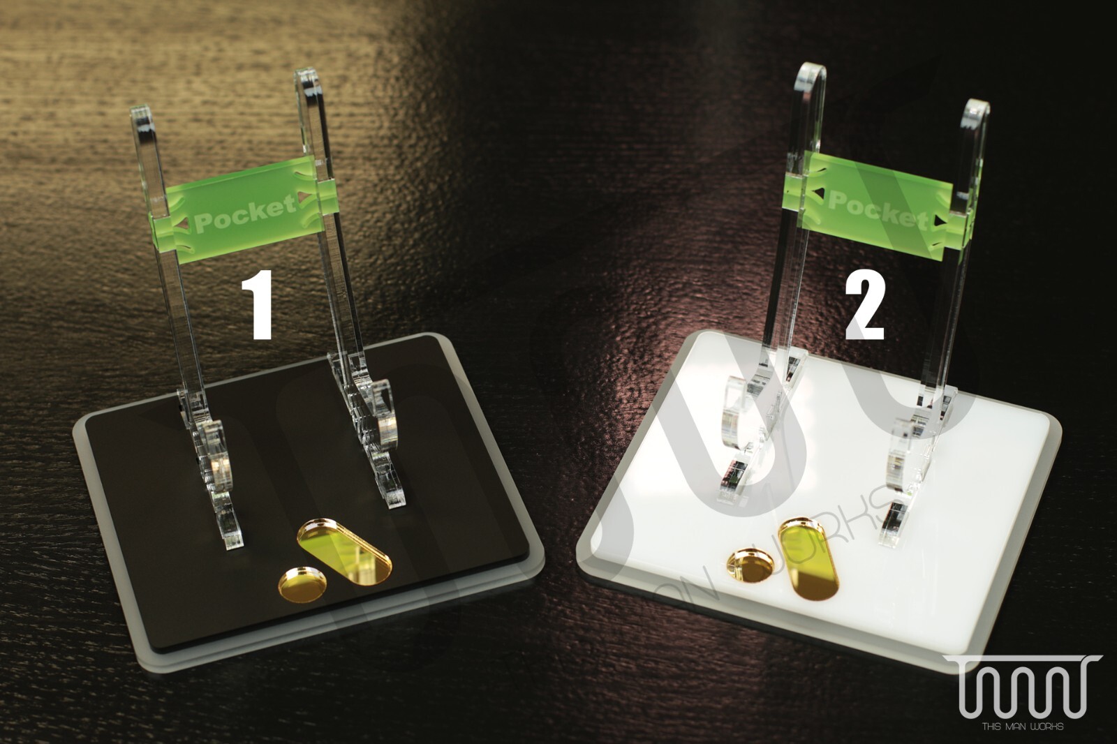 Acrylic Display Stand (1 unit) for Analogue Pocket Handheld Console