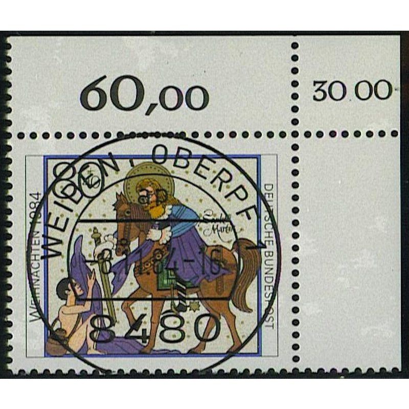 Federal Republic of Germany 1984, Mich.-No.: 1224, stamped corner edge KBWZ…