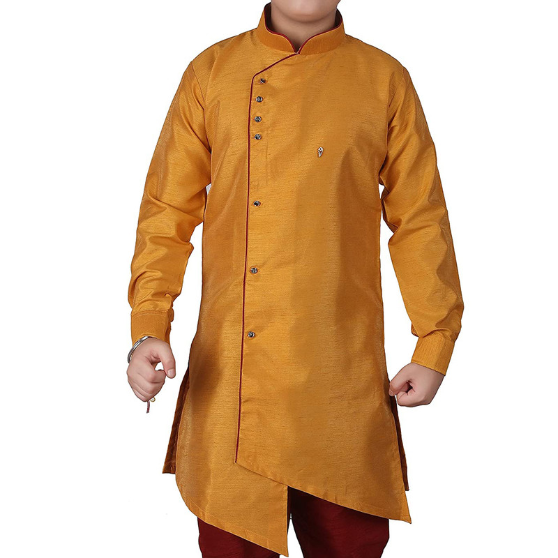 Kids Boys Kurta Pajama Set Stylish Wedding Sherwani Festive & Party Ethnic Wear - Picture 43 of 74