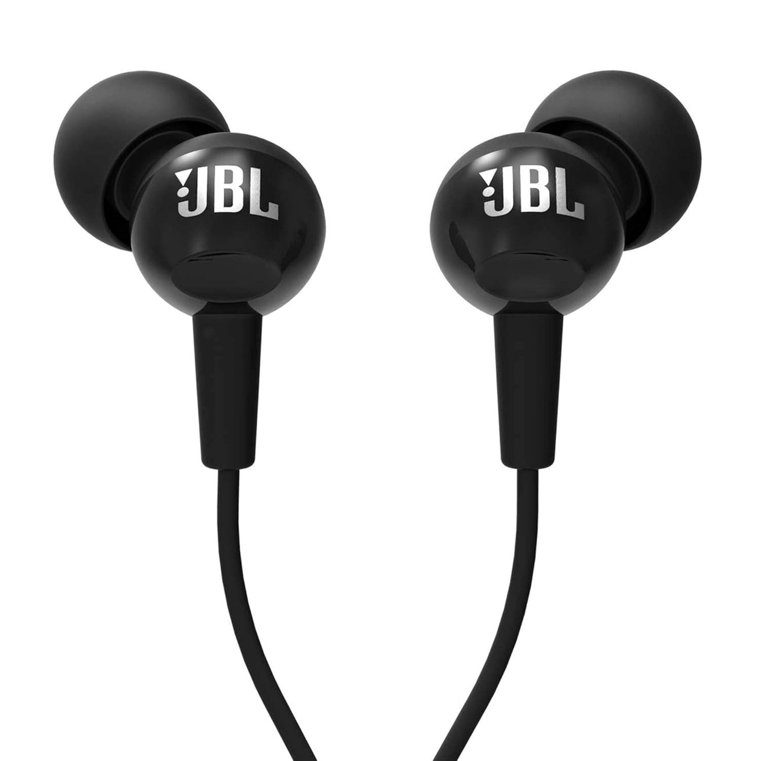 JBL C100SI In-Ear Deep Bass Headphones with Mic (White) - Picture 7 of 9