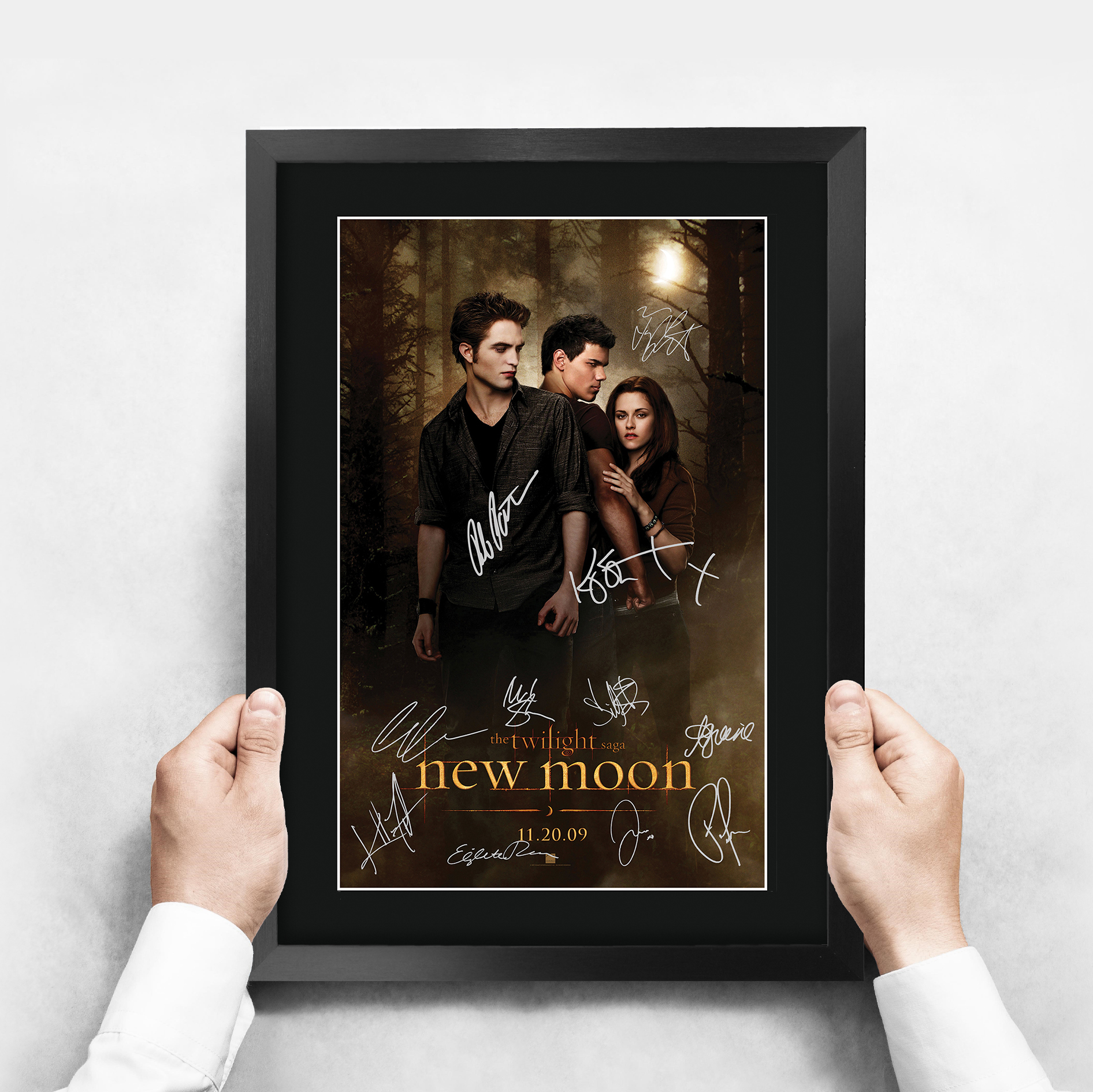 Crepúsculo Ideal Regalo Impreso Enmarcado Autógrafo Imagen para Películas Memorabilia Fans - Imagen 12 de 91
