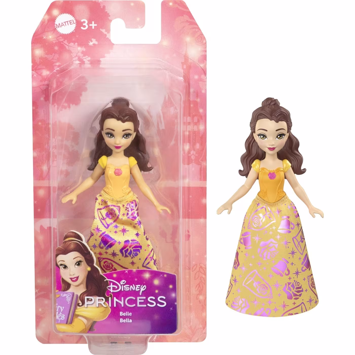 Mattel Disney Princess & Frozen 9 cm mini bambola articolata nuova scegli modello - Foto 52 di 55
