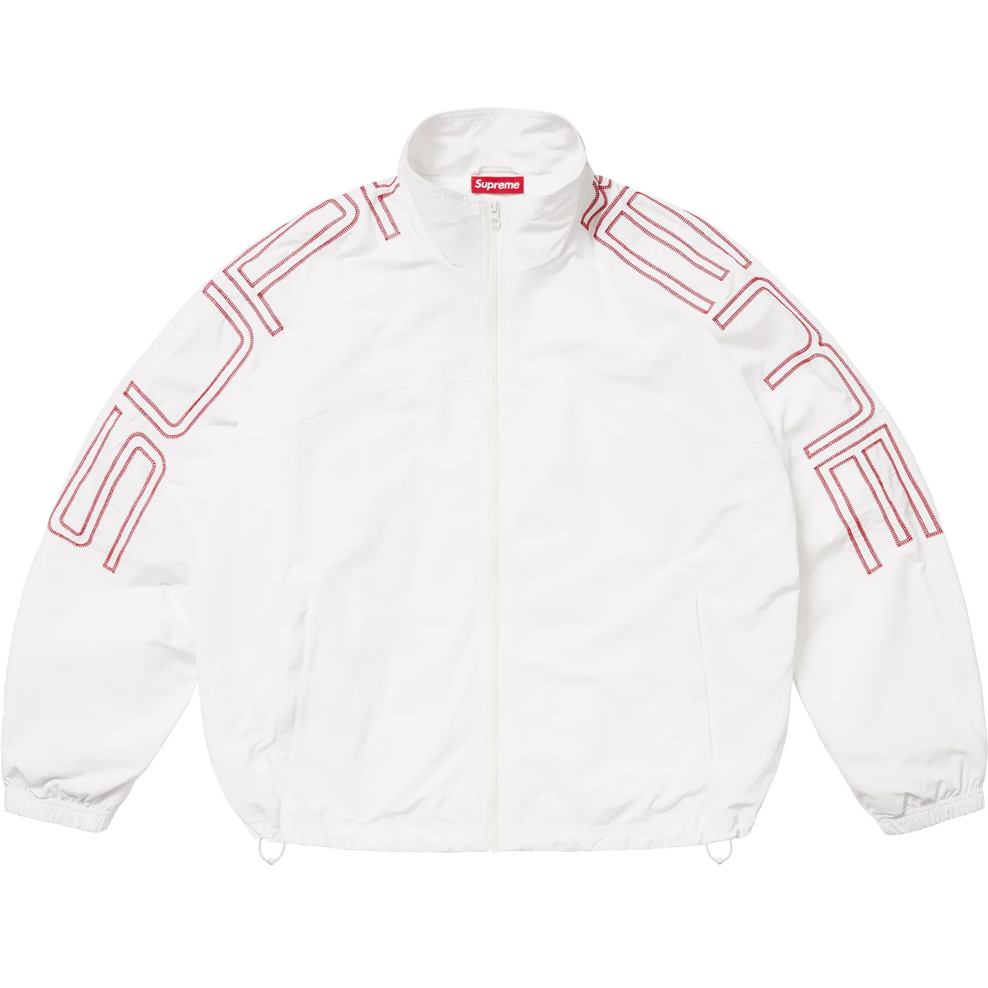 supreme Spellout Embroidered TrackJacket