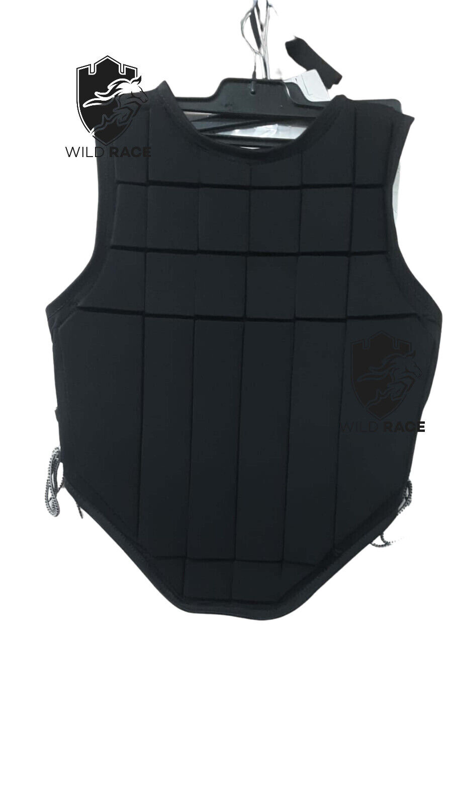 Riding Vest Professional Safety EVA Padded Zipper Protection Vest