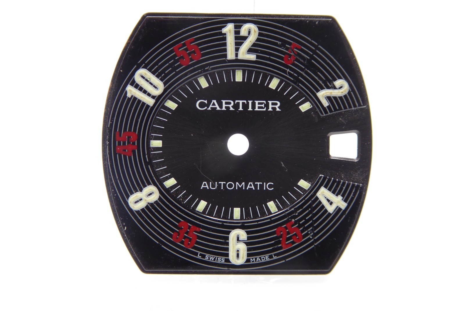 Cartier Roadster dial 2510