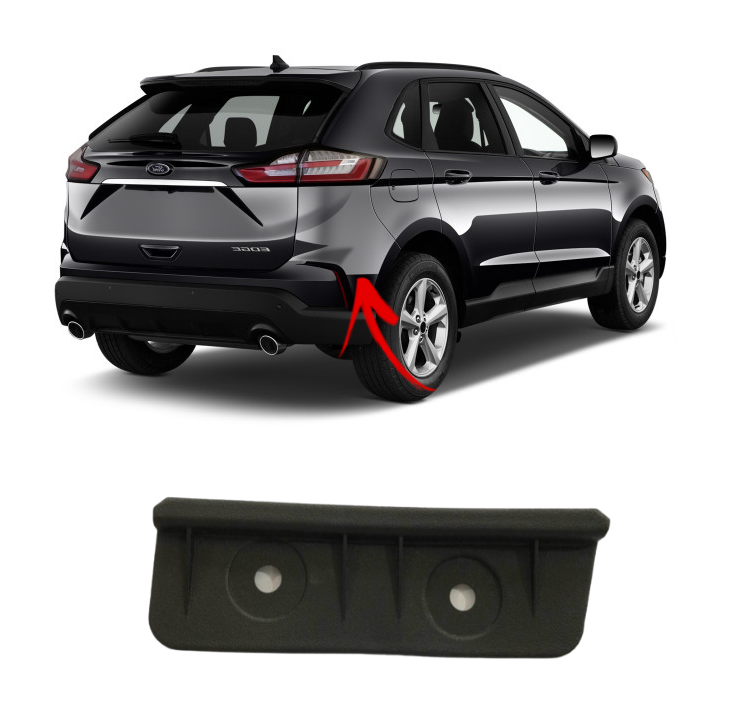POUR FORD EDGE 2019 - 2021 GARNITURE DE SUPPORT DE PARE CHOC ARRIÈRE DROIT...