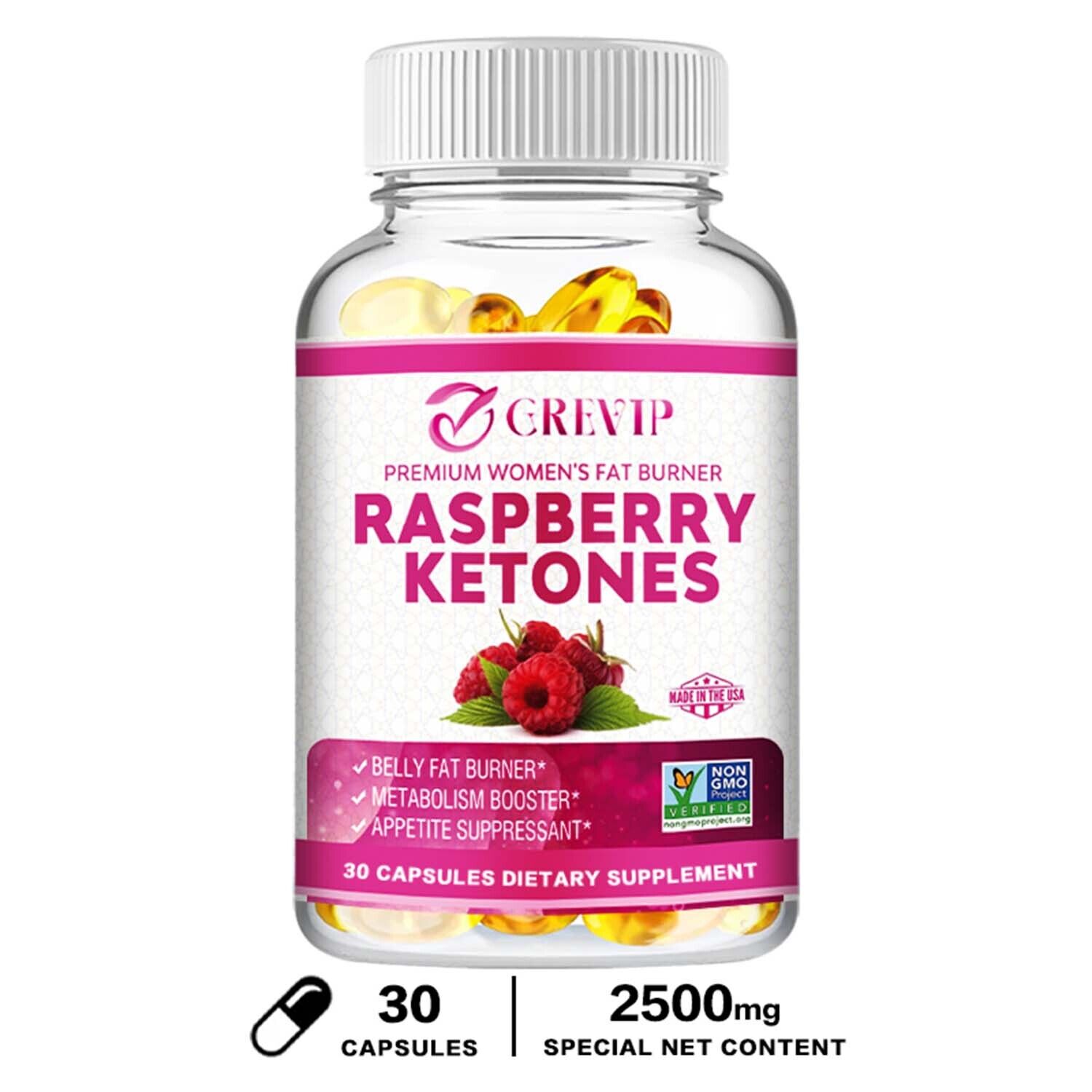 Raspberry Ketones – Apple Cider Vinegar – Weight Loss, Suppress Appetite & Detox