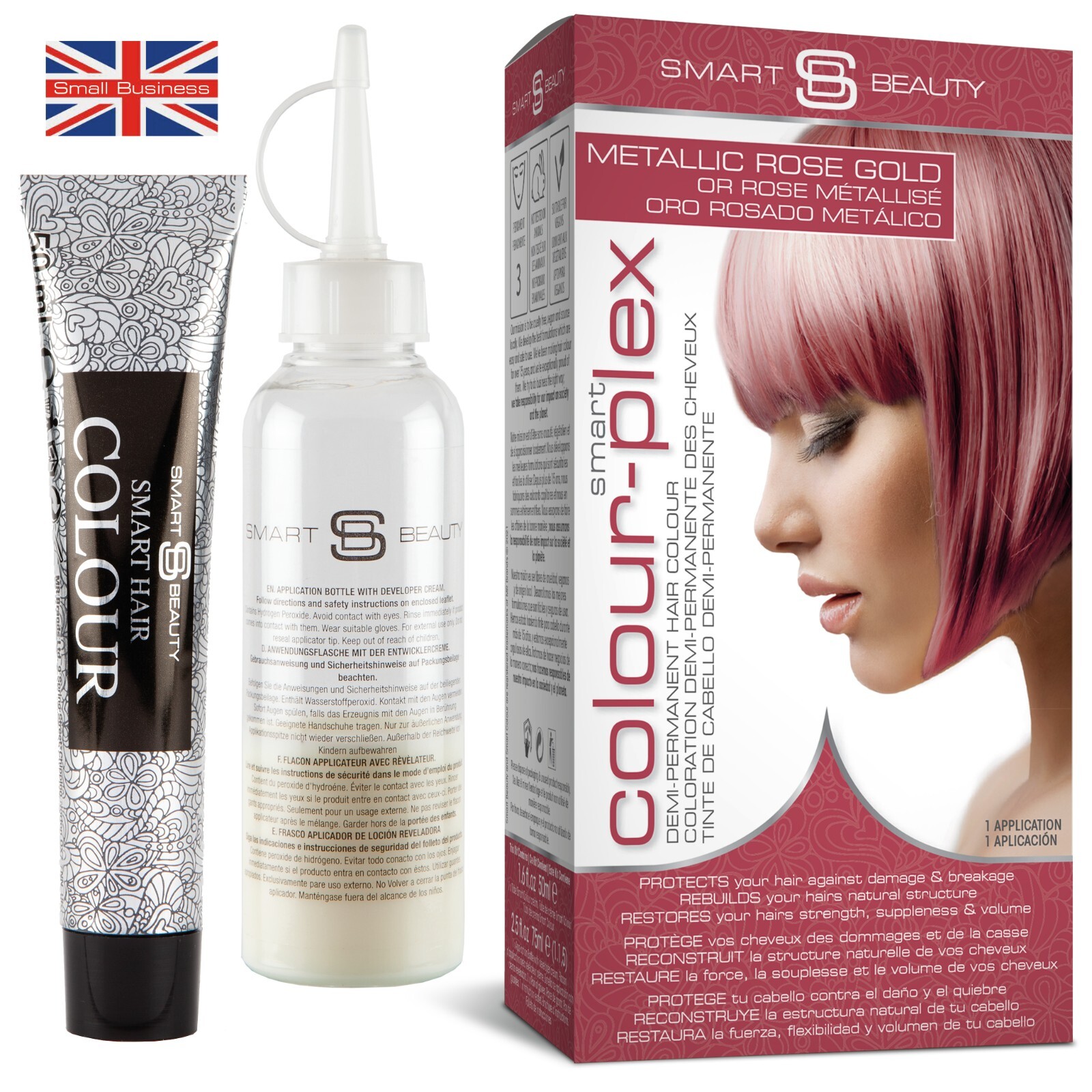Smart Beauty Hair Dye Demi-Permanent with Plex hair anti-bre
