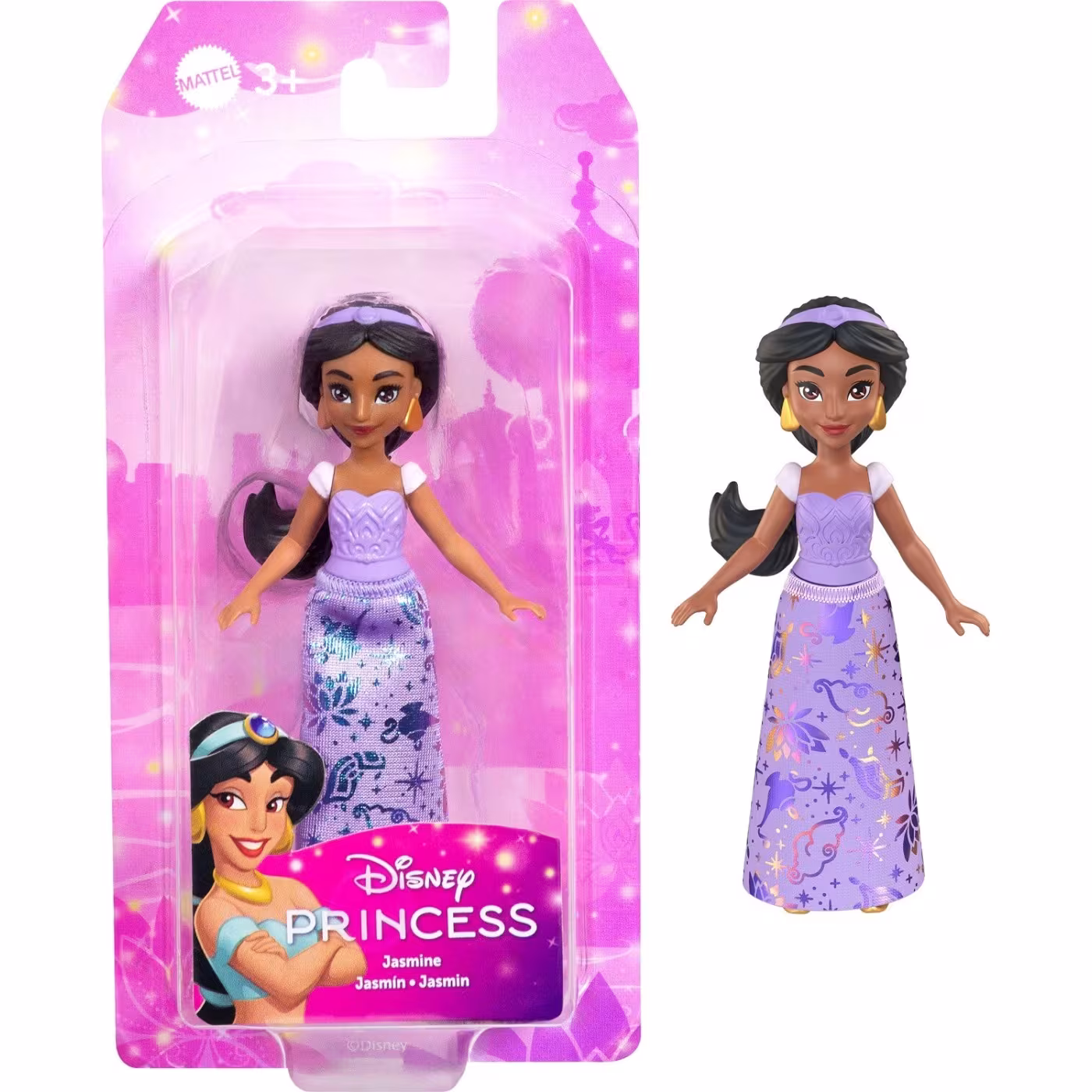 Mattel Disney Princess & Frozen 9 cm mini bambola articolata nuova scegli modello - Foto 62 di 76