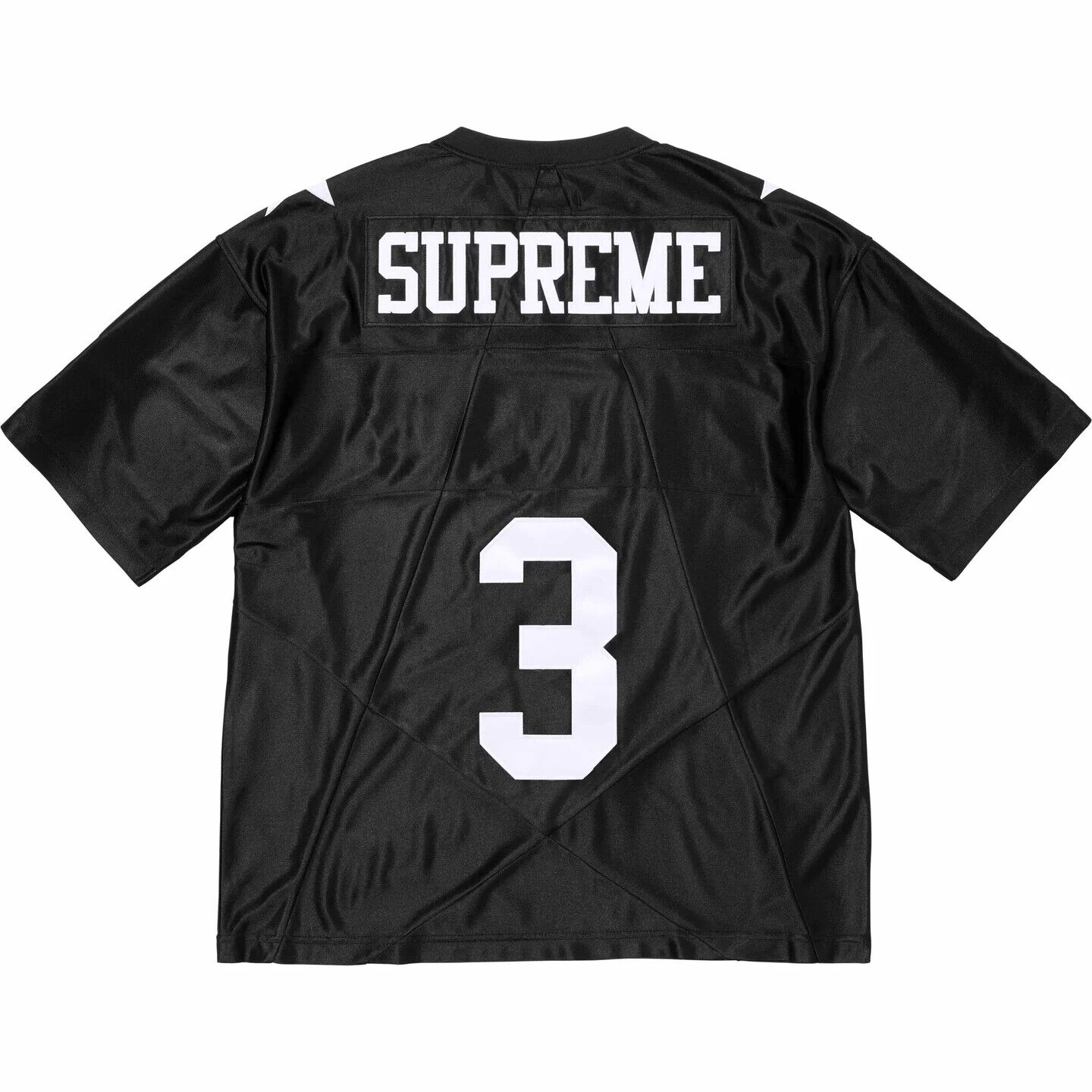 Supreme Star Football Jersey Black White Gold Dark Green 4colors