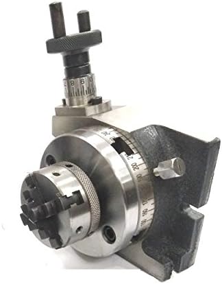 3" / 80 mm normaler Drehtisch mit kleinen Spannfuttern und Rückenplatte - Bild 18 von 21