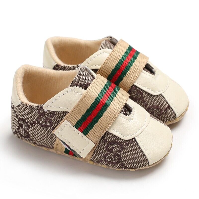 Baby Infant Classic Canvas Baby Shoes Boy Girl Soft Sole Size 1 & 3(0-18 Months)
