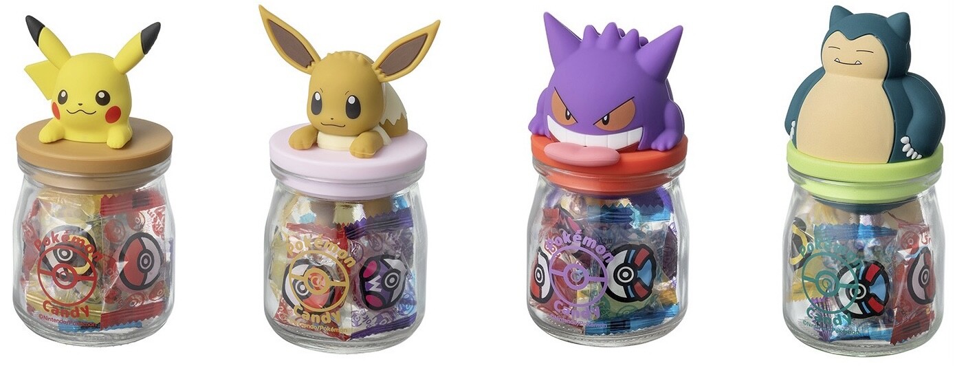 Japanische Pokemon Hard Candy Pikachu Figur Flasche Snack Sweet Toman Toys 252g