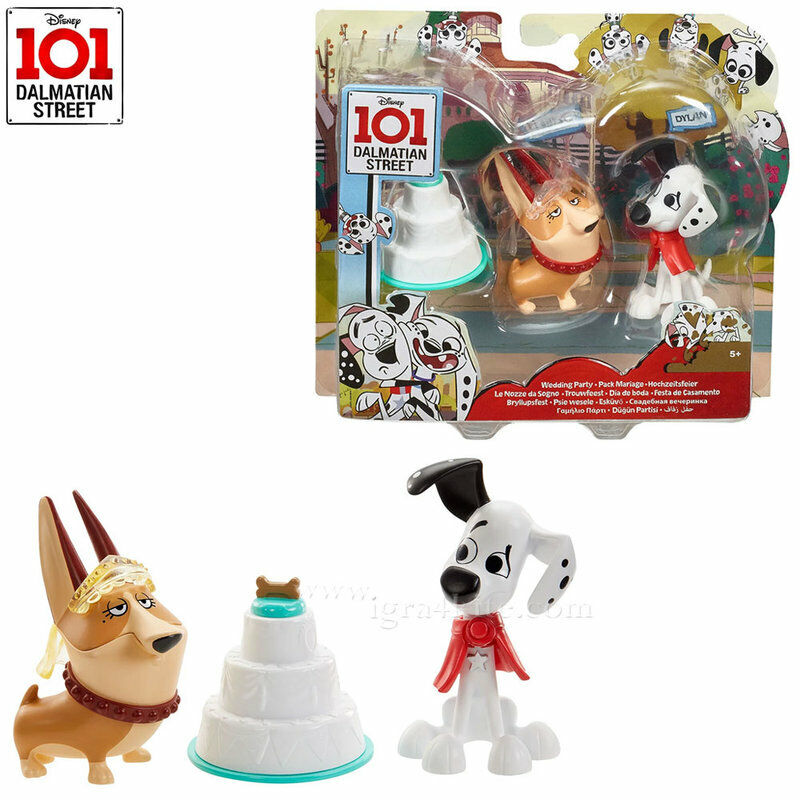 101 Dalmatians フィギュアセット Disney Store 101 Dalmatians Figure Play Set Playset Cake