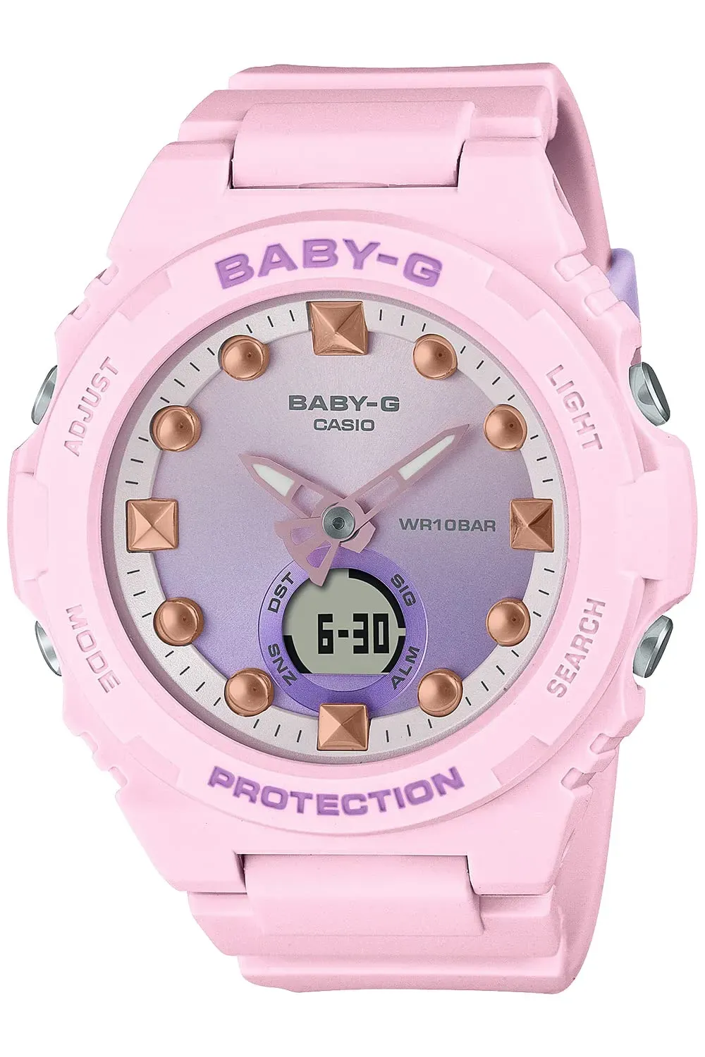 NEW Casio Baby-G BGA-320FH/BGA-320 Women's Watches Pink/Green/White From Japan - Picture 2 of 23