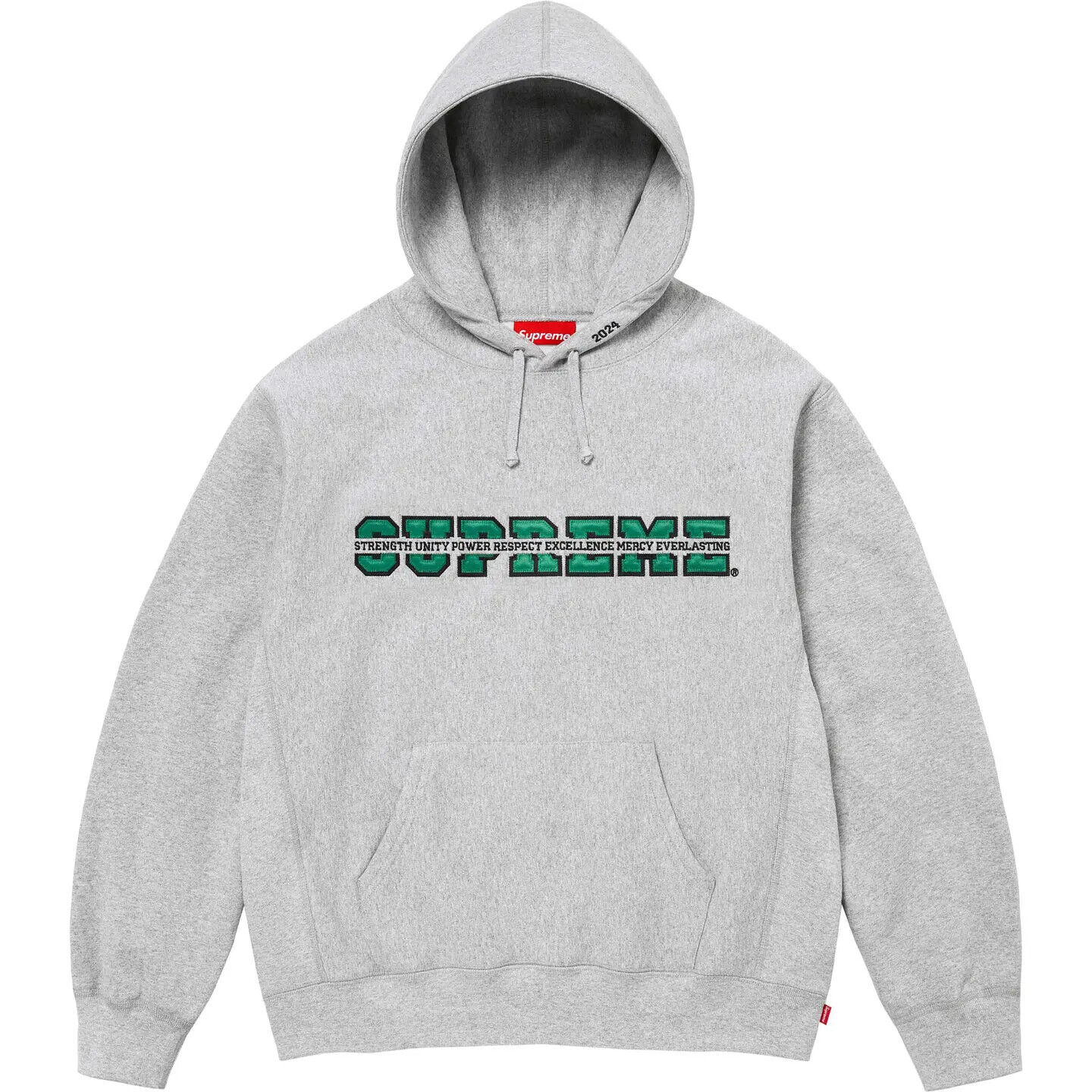 Supreme Collegiate Acronym Hooded Sweatshirt 5colors FW24 | eBay UK