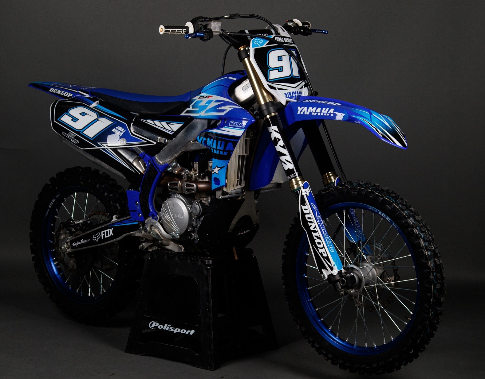 Yamaha graphics YZ450f 2018 2019 2020 2021 2022 YZf 450 Decals