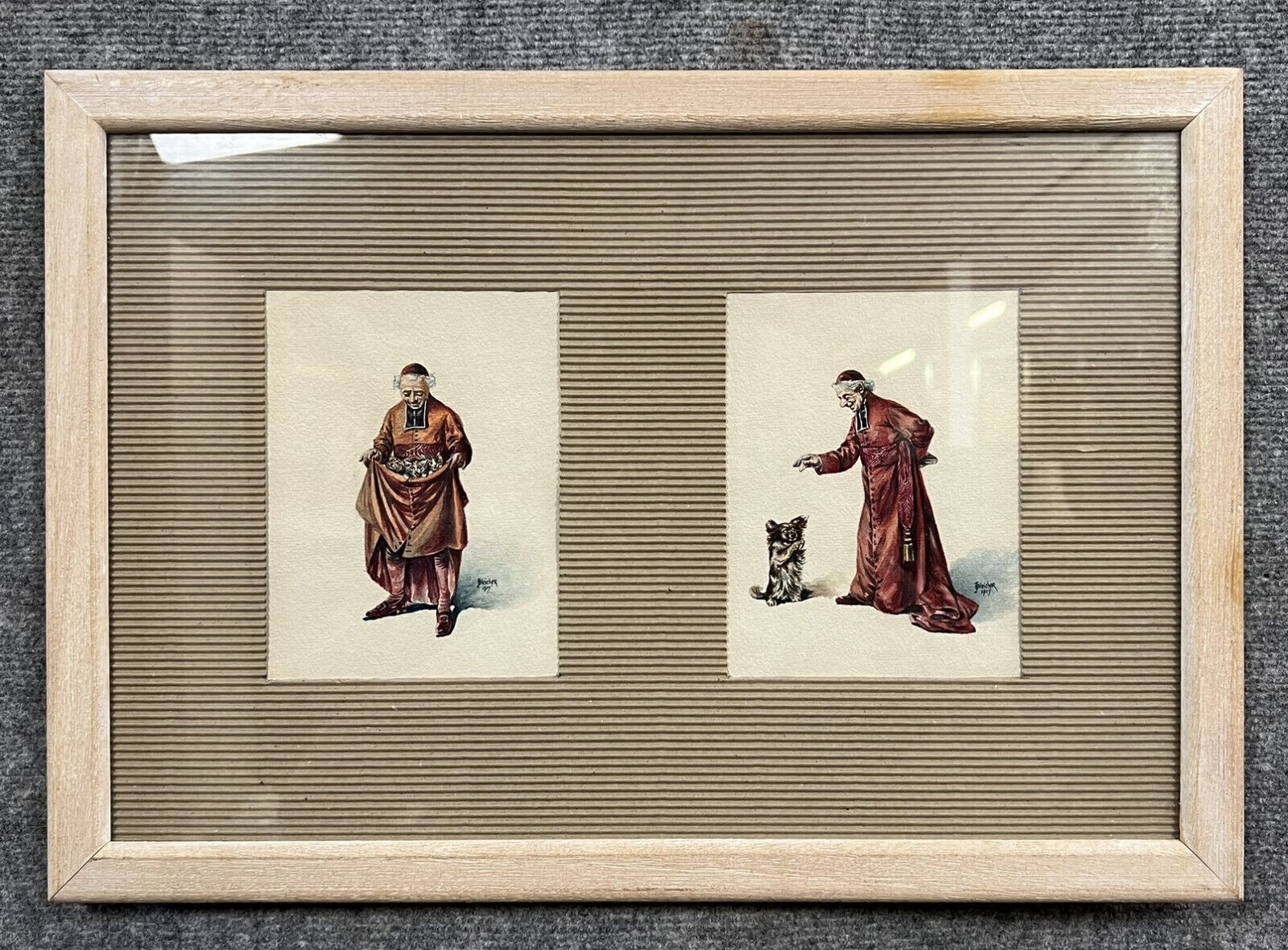 un ecclesiastico che fa le veci