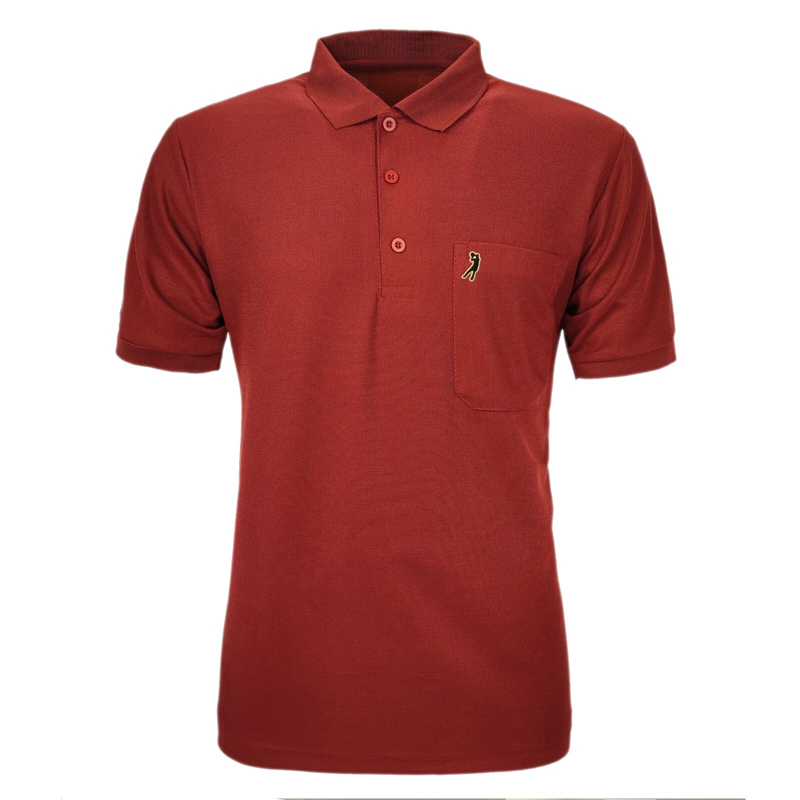 Polo Hombre Super Ligero con Bolsillo Camiseta Mangas Corte Mixta Algodón VEQUE