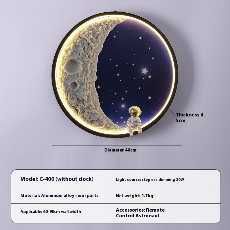 Moon Lamp Background Wall Modern Minimalist - Bild 11 von 11