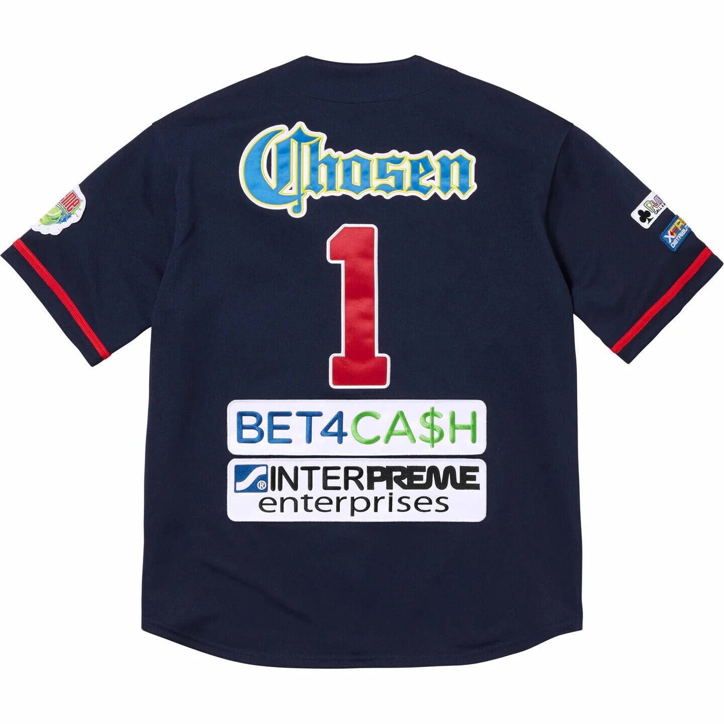 Supreme Chosen One Baseball Jersey Black Navy Desert Camo 3colors 