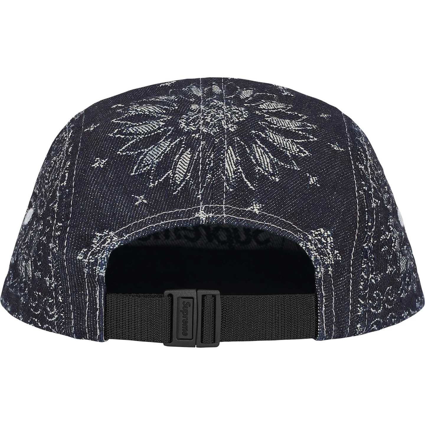 Supreme Bandana Jacquard Denim Camp Cap 4colors SS25 | eBay UK