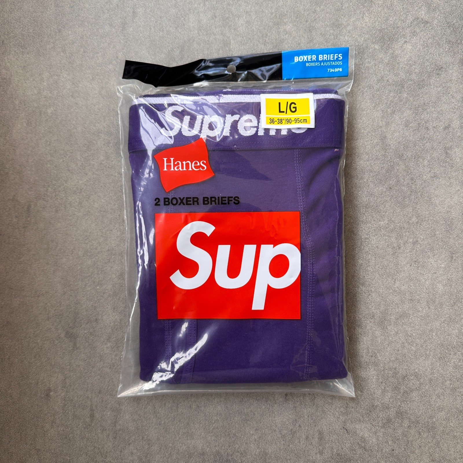 Supreme Boxer Shorts Purple Violet Men's Underwear Streetwear 2