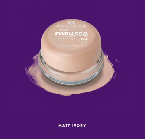 Essence Soft Touch Mousse Foundation Make Up Smooth Matte Finish 