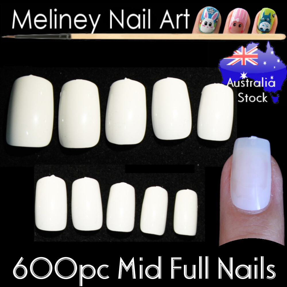 500/600 Full Cover Nails Salon Supplies Nail Blank Tips Professional Quality
