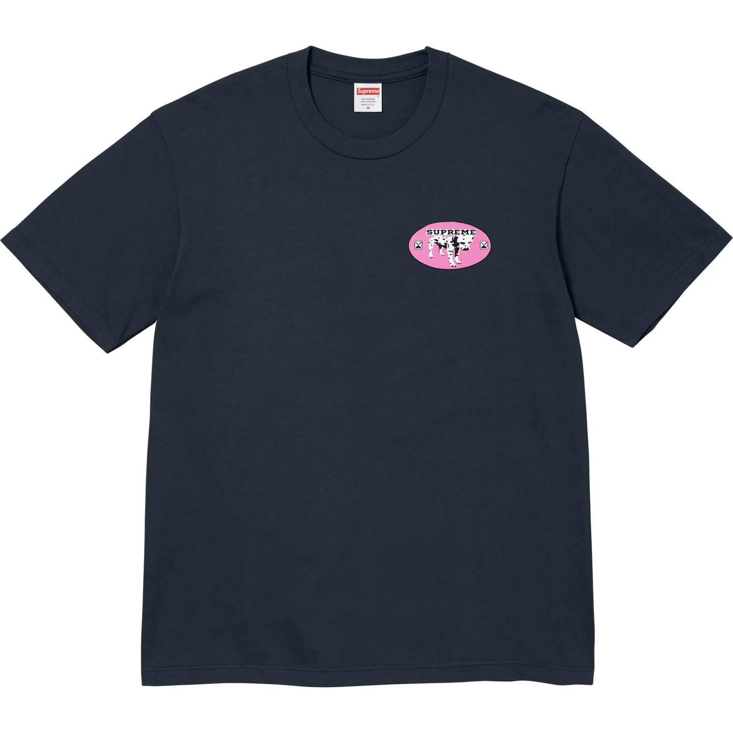 Supreme Dalmatian Tee Black White Navy Gray Pink Camo 6colors SS25