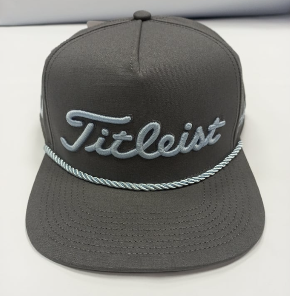 Tour Rope  Hat Flat Bill Men Cap Royal Char White Grey Sky