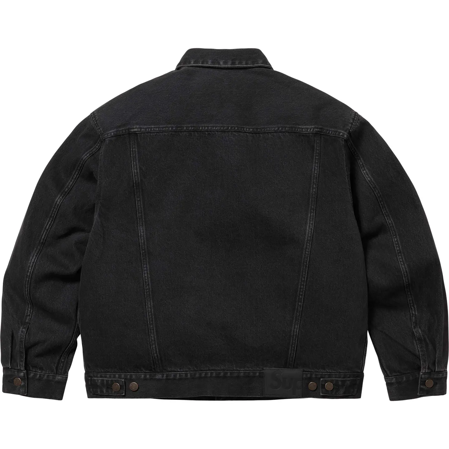 Supreme Denim Trucker Jacket ブリーチ Gジャン S Supreme - Supreme Denim Trucker Jacket Bleached XLの通販 by