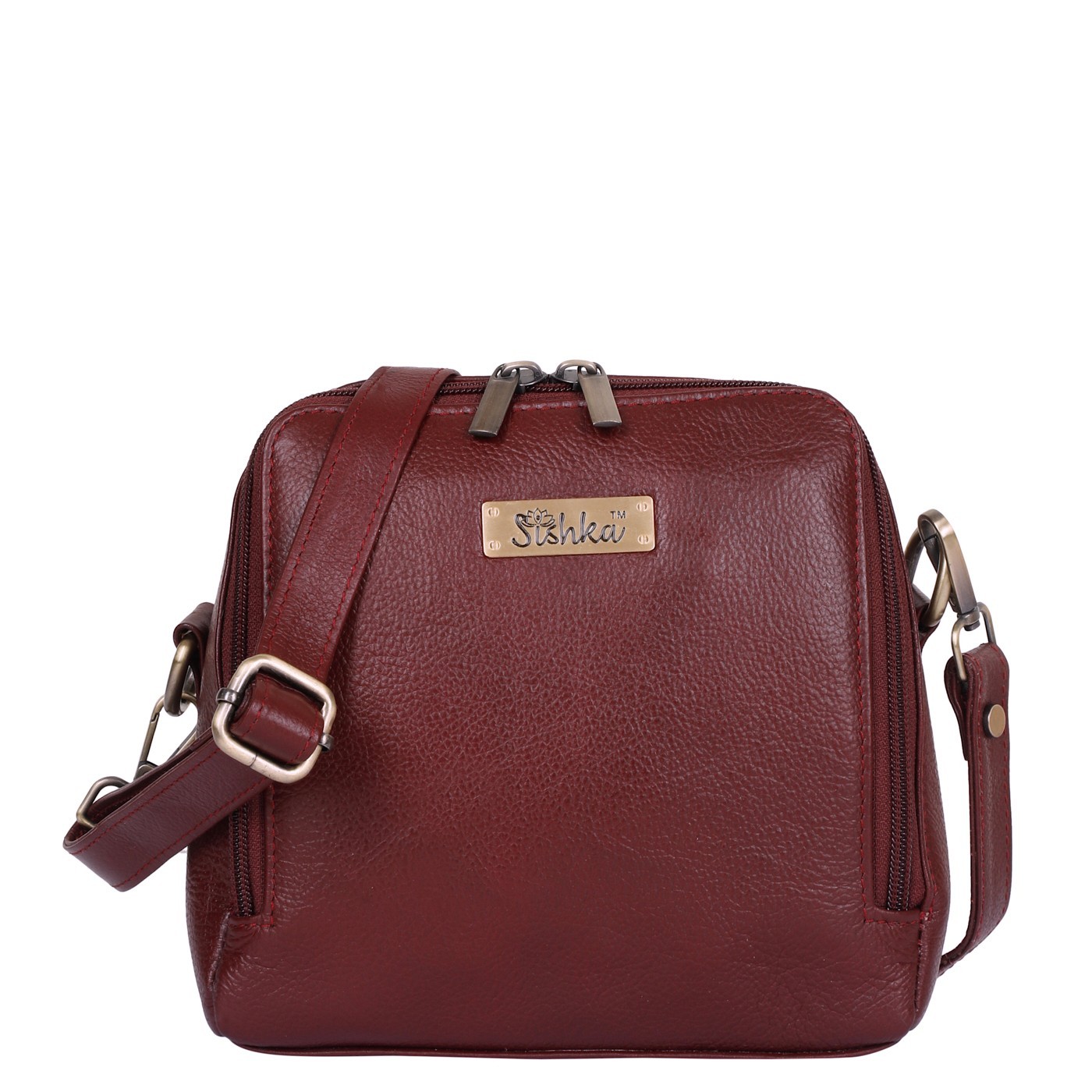 Sishka Genuine Leather Crossbody Shoulder Sling Women’s Purse Bag