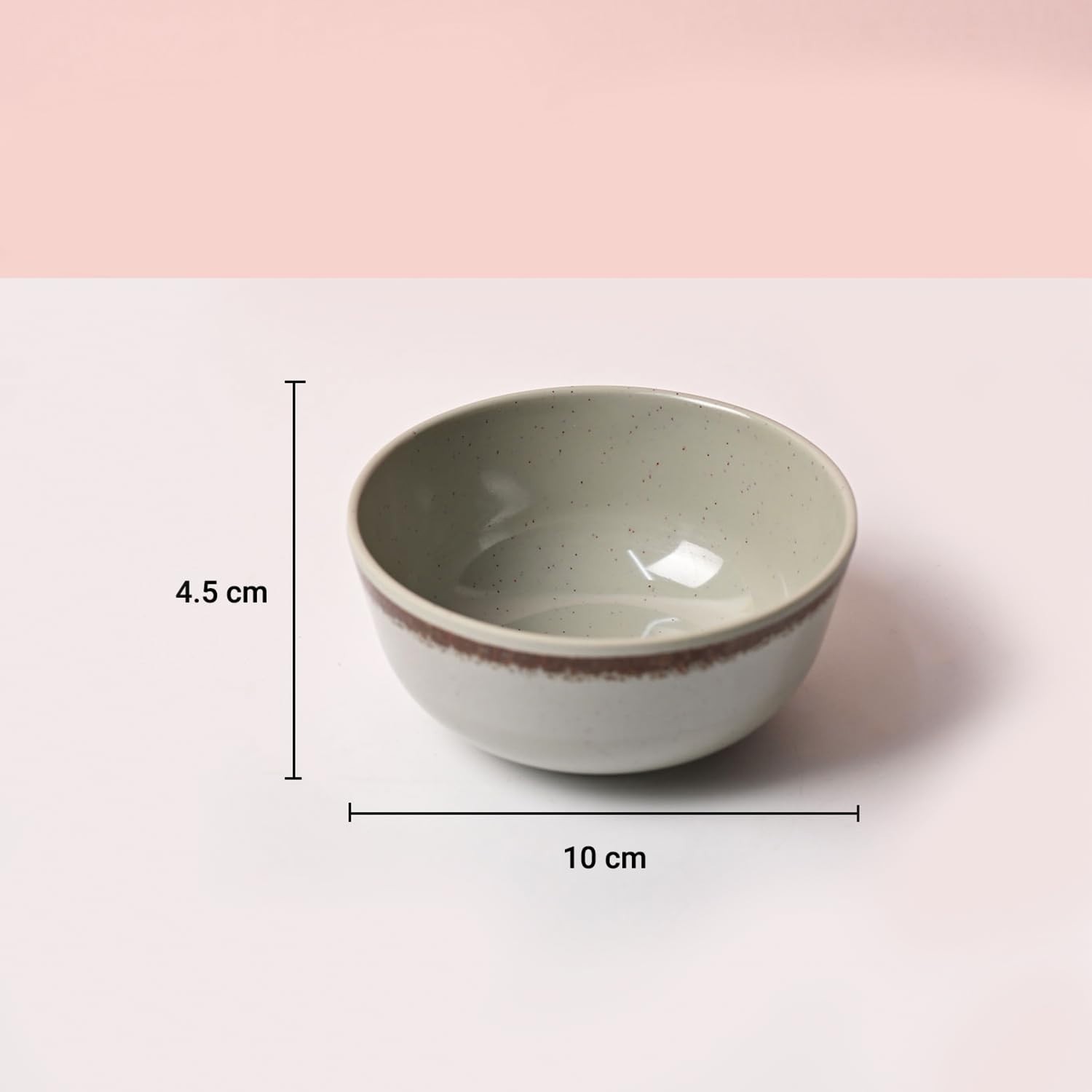 Melamin Plato Geschirrset 12-teilig | Hochglanz rundes Geschirrset mit...