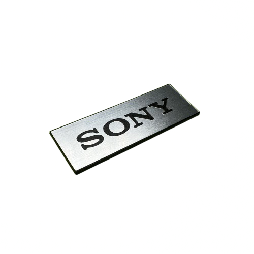 SONY emblem badge replacament logo decal sticker aufkleber remote signature