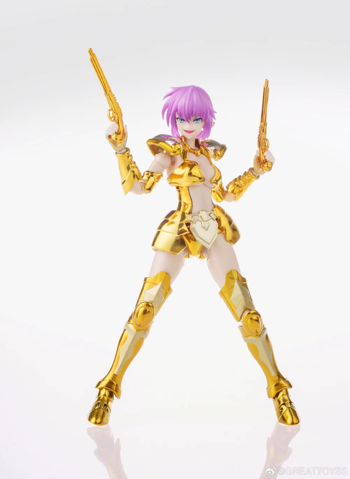 GT Great toys Saint Seiya Cloth Myth Holycontract EX Gold female