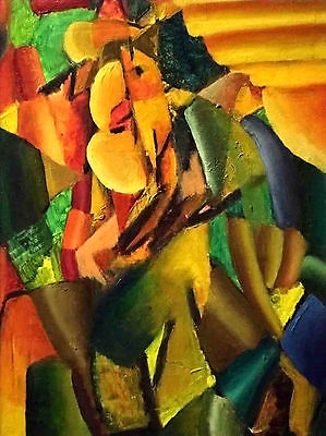 VAGIATI MARO DESCENDING STAIRS ABSTRACT ART Giclée Prints Fine canvas