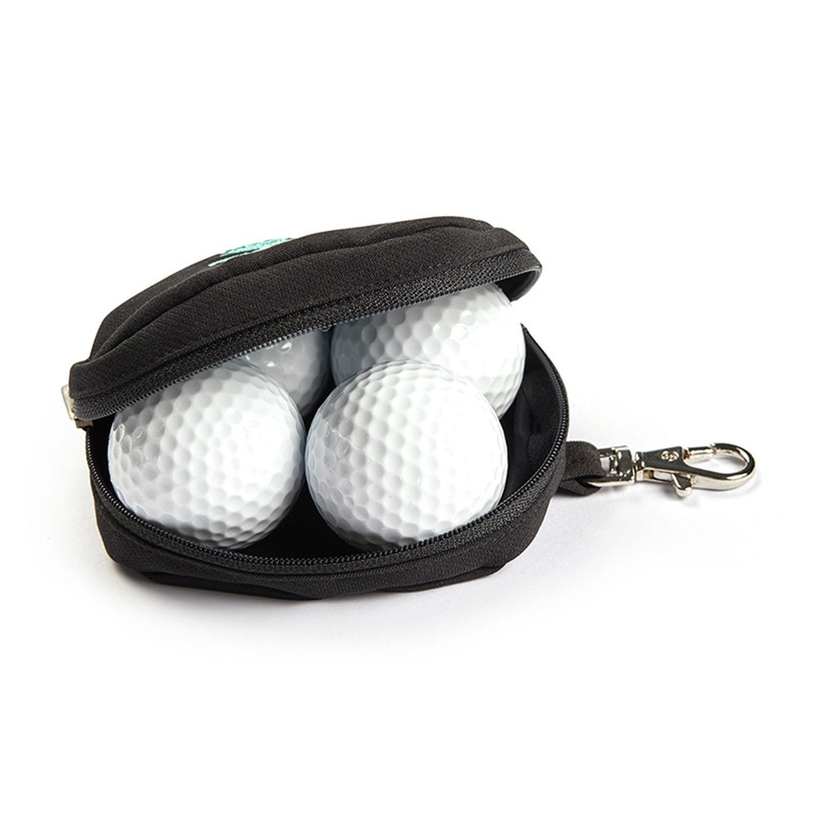 Golf Ball Waist Bag Storage Bag Organizer Practical with Hook Holder Storage Bag